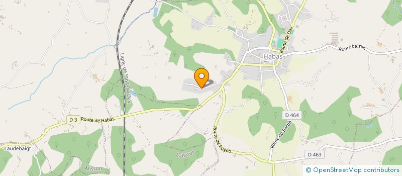 localisation de l'entreprise MONSIEUR DOMINIQUE MOUSQUEZ  HABAS