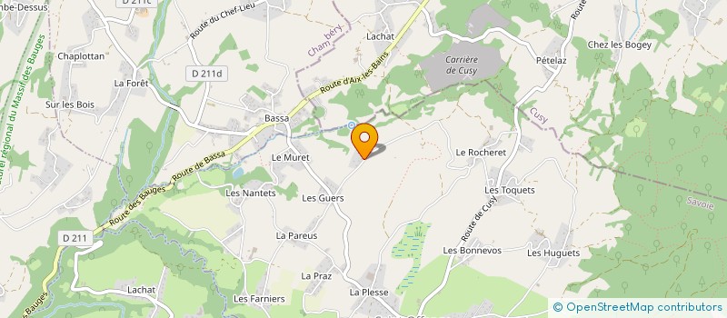 localisation de l'entreprise MONSIEUR DOMINIQUE MUGNIER à SAINT-OFFENGE