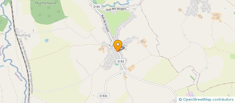 localisation de l'entreprise MONSIEUR DOMINIQUE MULLER à KALHAUSEN