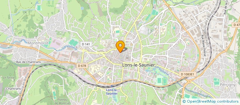 localisation de l'entreprise MONSIEUR DOMINIQUE MUNSCH  LONS-LE-SAUNIER