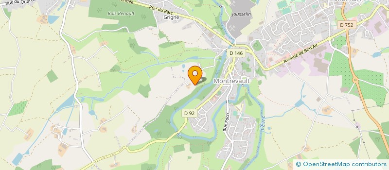 localisation de l'entreprise MONSIEUR DOMINIQUE MUSSET à MAUGES-SUR-LOIRE