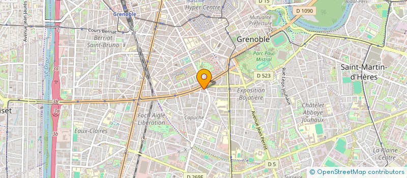 localisation de l'entreprise MONSIEUR DOMINIQUE MUSTO  GRENOBLE