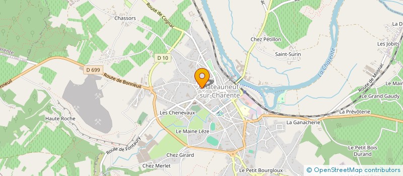 localisation de l'entreprise MONSIEUR DOMINIQUE NAUDON à CHATEAUNEUF-SUR-CHARENTE