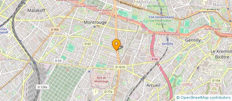 localisation de l'entreprise MONSIEUR DOMINIQUE NAVARD à MONTROUGE