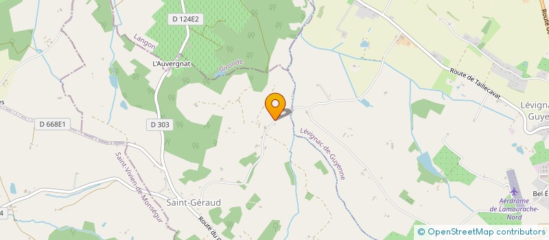 localisation de l'entreprise MONSIEUR DOMINIQUE NEUVILLE  SAINT-GERAUD