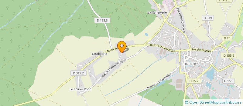 localisation de l'entreprise MONSIEUR DOMINIQUE NEVEU à SENONCHES