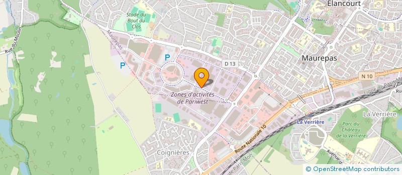 localisation de l'entreprise MONSIEUR DOMINIQUE NIAY  MAUREPAS