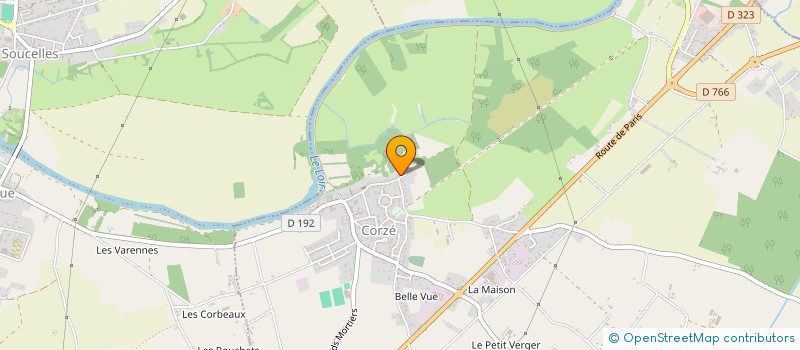 localisation de l'entreprise MONSIEUR DOMINIQUE NICOLLE  CORZE