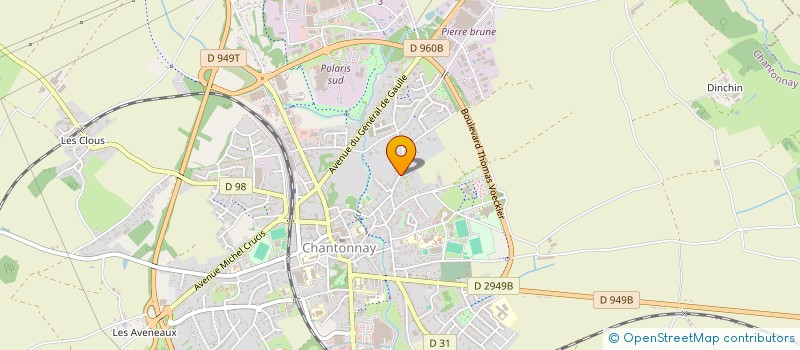 localisation de l'entreprise MONSIEUR DOMINIQUE NIMAL  CHANTONNAY