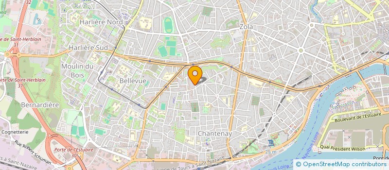 localisation de l'entreprise MONSIEUR DOMINIQUE NIVINOU à NANTES