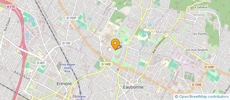 localisation de l'entreprise MONSIEUR DOMINIQUE NOIRE à EAUBONNE