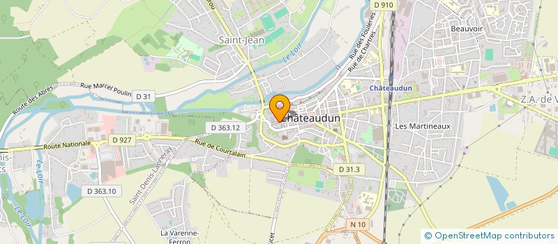 localisation de l'entreprise MONSIEUR DOMINIQUE NORMAND à CHATEAUDUN