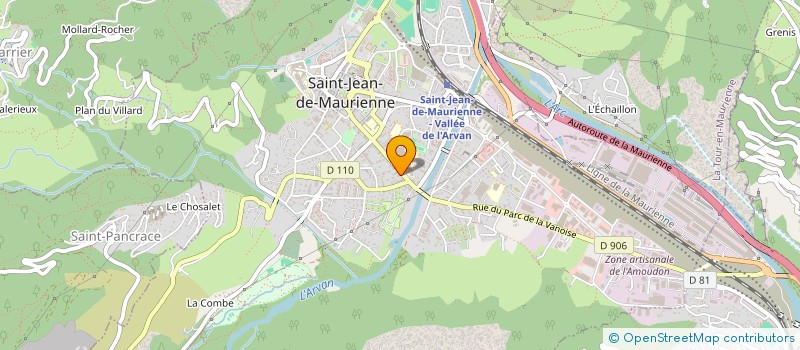 localisation de l'entreprise MONSIEUR DOMINIQUE NOTARISTEFANO à SAINT-JEAN-DE-MAURIENNE