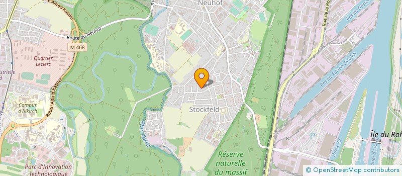 localisation de l'entreprise MONSIEUR DOMINIQUE NOTTERMAN à STRASBOURG