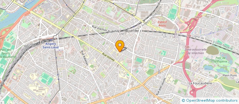 localisation de l'entreprise MONSIEUR DOMINIQUE NOUTEAU à ANGERS