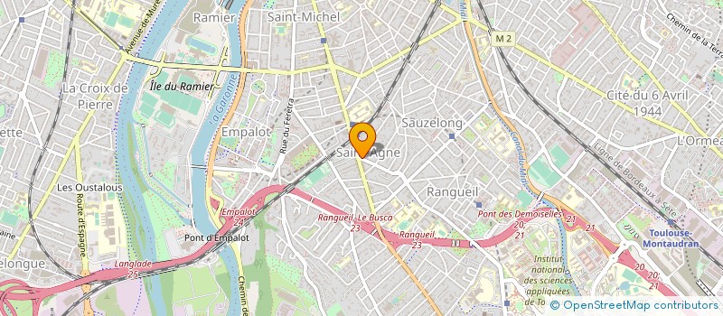 localisation de l'entreprise MONSIEUR DOMINIQUE NUGIER à TOULOUSE
