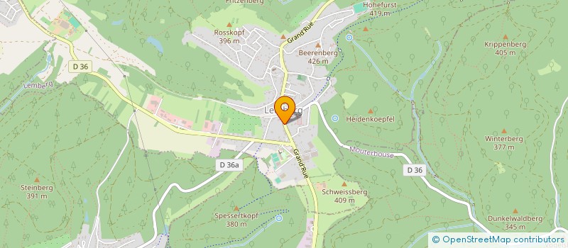 localisation de l'entreprise MONSIEUR DOMINIQUE OBRINGER  LEMBERG