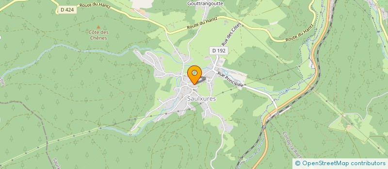 localisation de l'entreprise MONSIEUR DOMINIQUE OEHLER  PLAINE