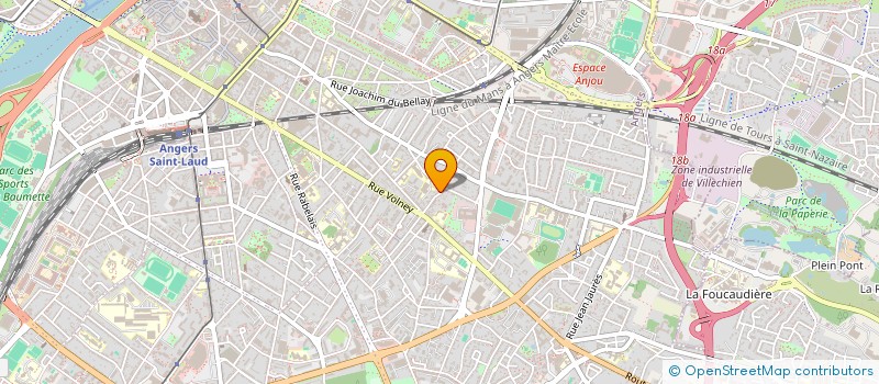 localisation de l'entreprise MONSIEUR DOMINIQUE OGER à ANGERS