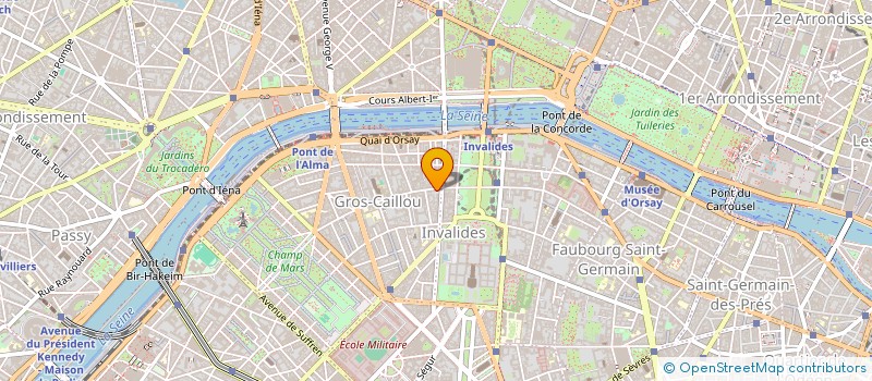 localisation de l'entreprise MONSIEUR DOMINIQUE ORHON  PARIS