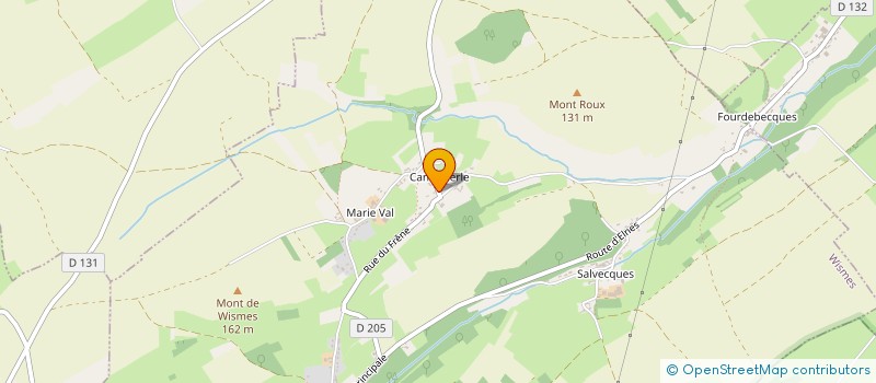 localisation de l'entreprise MONSIEUR DOMINIQUE OTTEVAERE  WISMES