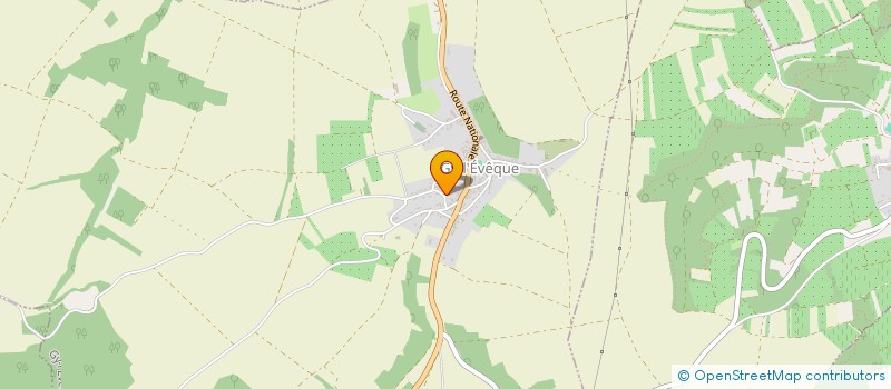 localisation de l'entreprise MONSIEUR DOMINIQUE OUDIN  GY-L'EVEQUE