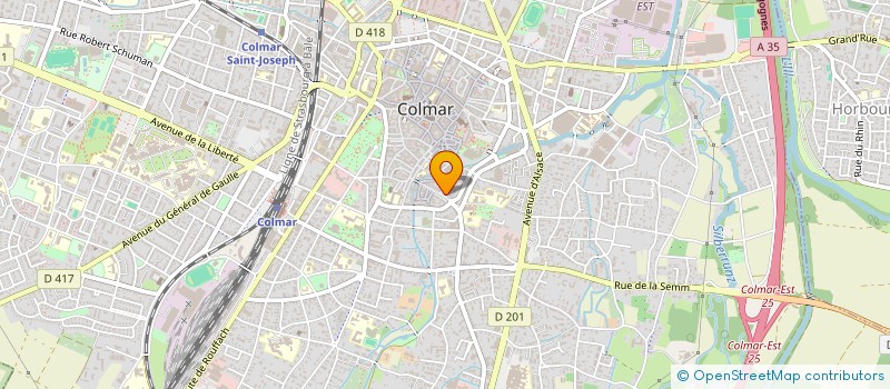 localisation de l'entreprise MONSIEUR DOMINIQUE OWCZARCZAK  COLMAR