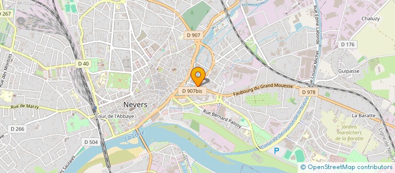 localisation de l'entreprise MONSIEUR DOMINIQUE PAILLET à NEVERS
