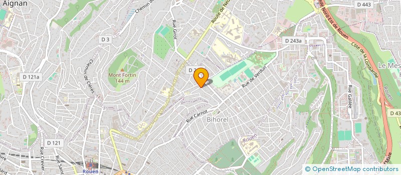 localisation de l'entreprise MONSIEUR DOMINIQUE PALEY  BIHOREL