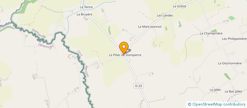 localisation de l'entreprise MONSIEUR DOMINIQUE PARADOT à MANTILLY