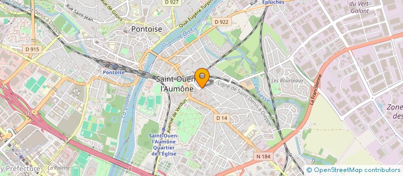 localisation de l'entreprise MONSIEUR DOMINIQUE PARIS à SAINT-OUEN-L'AUMONE