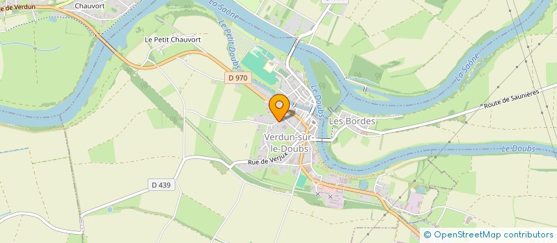 localisation de l'entreprise MONSIEUR DOMINIQUE PARRIAUD à VERDUN-SUR-LE-DOUBS