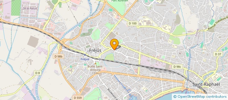 localisation de l'entreprise MONSIEUR DOMINIQUE PASCAL à FREJUS