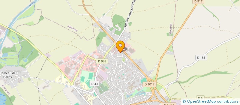 localisation de l'entreprise MONSIEUR DOMINIQUE PASCAL à PERONNE