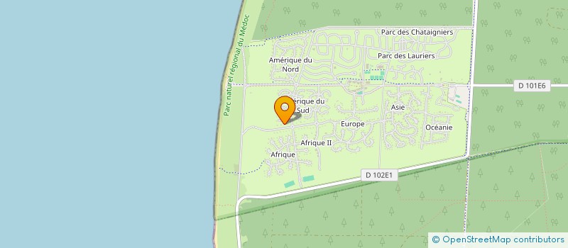 localisation de l'entreprise MONSIEUR DOMINIQUE PASCAUD  GRAYAN-ET-L'HOPITAL