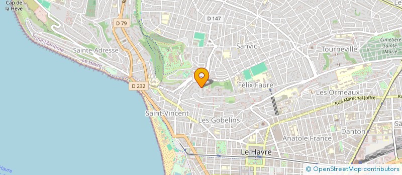 localisation de l'entreprise MONSIEUR DOMINIQUE PASSAVANT à LE HAVRE