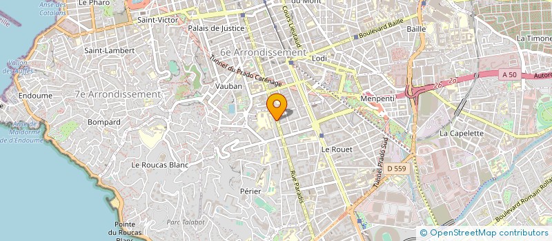 localisation de l'entreprise MONSIEUR DOMINIQUE PASTOUREL à MARSEILLE