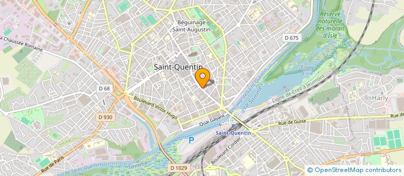 localisation de l'entreprise MONSIEUR DOMINIQUE PATARD à SAINT-QUENTIN