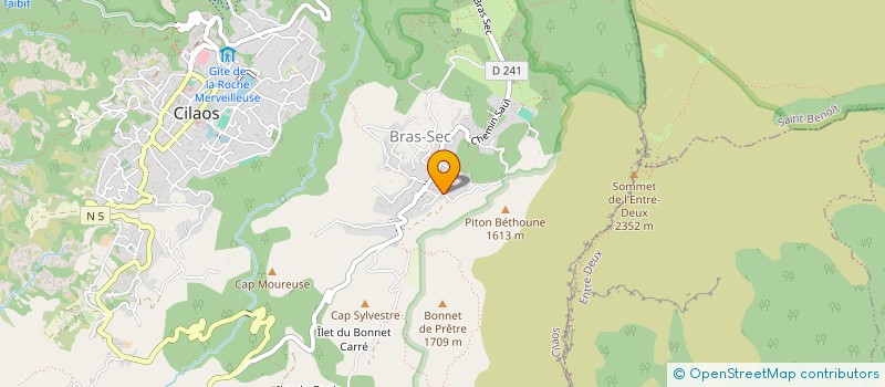 localisation de l'entreprise MONSIEUR DOMINIQUE PAUSE  CILAOS