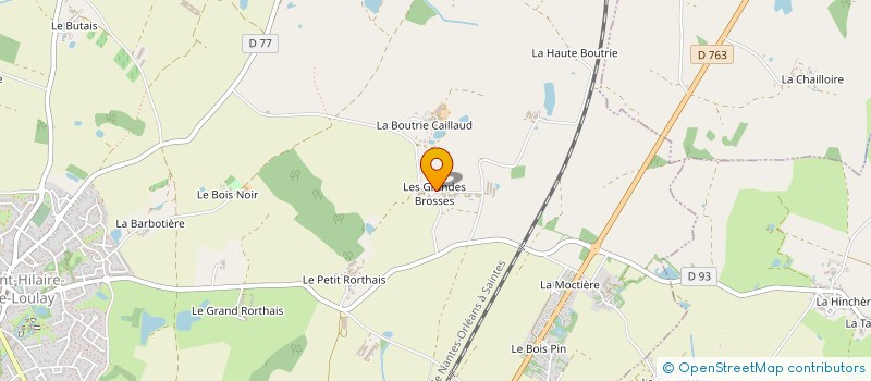 localisation de l'entreprise MONSIEUR DOMINIQUE PAVAGEAU à MONTAIGU-VENDEE