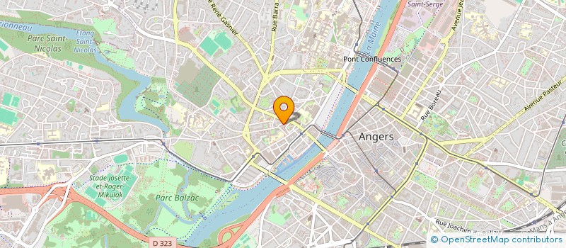 localisation de l'entreprise MONSIEUR DOMINIQUE PEAN à ANGERS