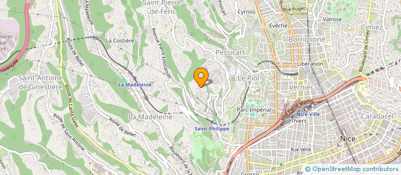localisation de l'entreprise MONSIEUR DOMINIQUE PELLETIER à NICE