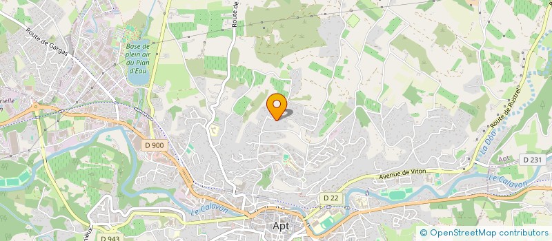 localisation de l'entreprise MONSIEUR DOMINIQUE PELLOUX  APT