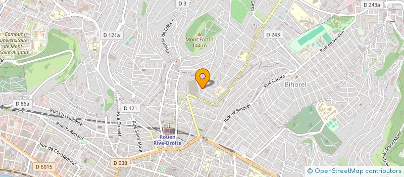 localisation de l'entreprise MONSIEUR DOMINIQUE PENLOUP  ROUEN