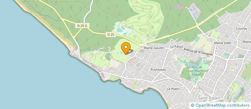 localisation de l'entreprise MONSIEUR DOMINIQUE PEREIRA à SAINT-PALAIS-SUR-MER