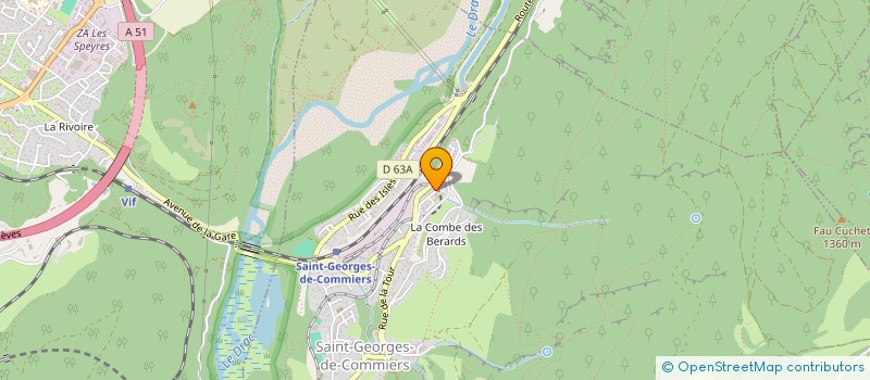 localisation de l'entreprise MONSIEUR DOMINIQUE PEREIRA  SAINT-GEORGES-DE-COMMIERS