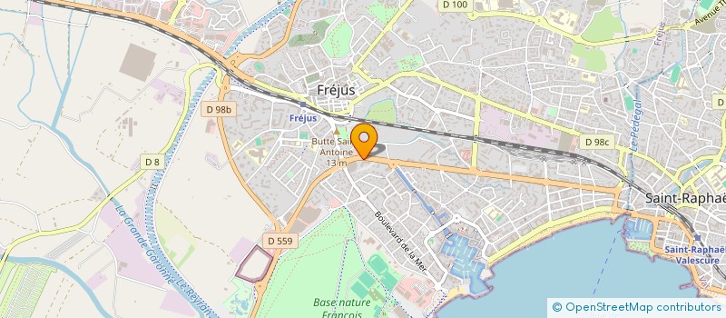 localisation de l'entreprise MONSIEUR DOMINIQUE PERIGOT à FREJUS