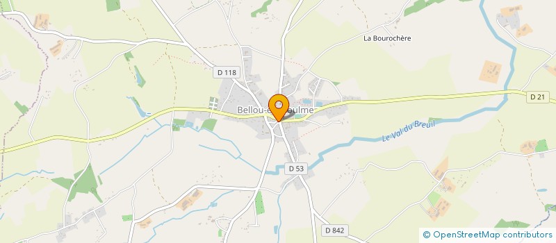 localisation de l'entreprise MONSIEUR DOMINIQUE PERINELLE à BELLOU-EN-HOULME