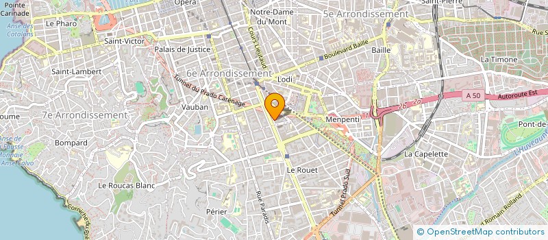 localisation de l'entreprise MONSIEUR DOMINIQUE PERRIER à MARSEILLE