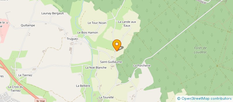 localisation de l'entreprise MONSIEUR DOMINIQUE PERRON à LOUDEAC